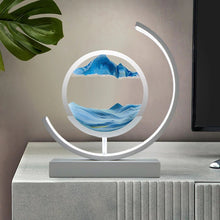 Load image into Gallery viewer, 3D Hourglass LED Lamp, Mesmerizing Sand Art for Home Decor