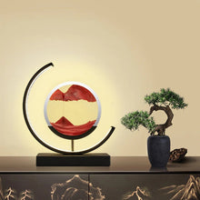 Load image into Gallery viewer, 3D Hourglass LED Lamp, Mesmerizing Sand Art for Home Decor