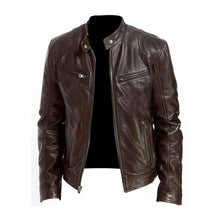 Load image into Gallery viewer, Leather jacket for men