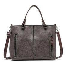 Load image into Gallery viewer, Multi Pocket Handbag with Adjustable Strap and Zippered Compartments