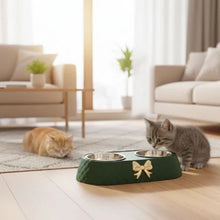 Load image into Gallery viewer, Cat Feeding Bowls Double Elevated Non-Slip Design