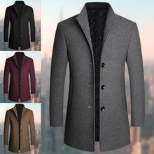 Load image into Gallery viewer, Neat long coat for men