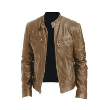 Load image into Gallery viewer, Leather jacket for men