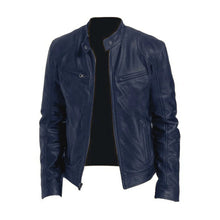 Load image into Gallery viewer, Leather jacket for men