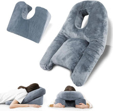 Load image into Gallery viewer, Face Down Pillow for Comfortable Face-Down Resting and Relaxation