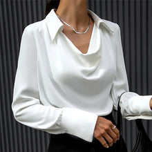 Load image into Gallery viewer, Elegant silk blouse for women
