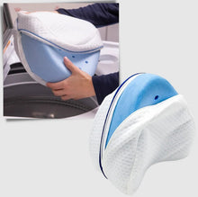 Load image into Gallery viewer, Memory Foam Leg Cushion with Contoured Design and Washable Cover
