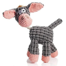 Load image into Gallery viewer, Dog Toy with Squeaker and Reinforced Plush Fabric for Active Chewers