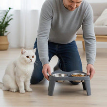 Load image into Gallery viewer, Elevated Cat Bowl, Comfortable Feeding and Easy Digestion