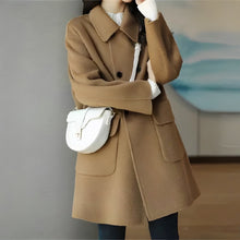 Load image into Gallery viewer, Womens Wool Winter Coat