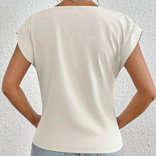 Load image into Gallery viewer, Women's shirt with v-neck