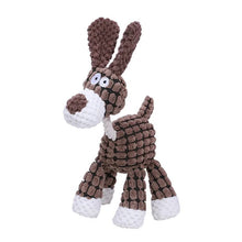 Load image into Gallery viewer, Dog Toy with Squeaker and Reinforced Plush Fabric for Active Chewers