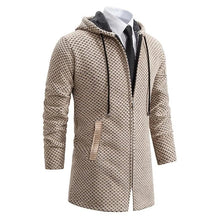Load image into Gallery viewer, Wool jacket with hood for men