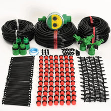 Load image into Gallery viewer, Drip Irrigation Kit with Digital Timer, Pressure Regulator and Adjustable Drip Heads