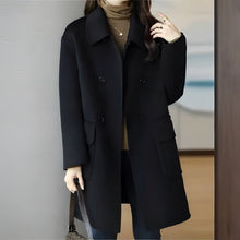 Load image into Gallery viewer, Womens Wool Winter Coat