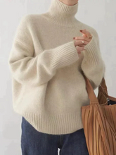 Load image into Gallery viewer, Cashmere turtleneck sweater