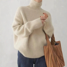 Load image into Gallery viewer, Cashmere turtleneck sweater