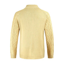 Load image into Gallery viewer, Men's Cardigan in Chunky Cable Knit