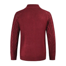 Load image into Gallery viewer, Men's Cardigan in Chunky Cable Knit