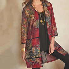 Load image into Gallery viewer, Classy UV protection print sun protection shirt blouse