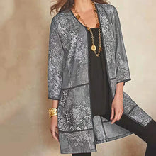 Load image into Gallery viewer, Classy UV protection print sun protection shirt blouse