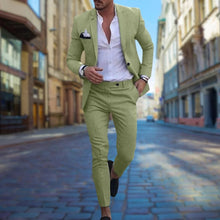 Load image into Gallery viewer, Slim fit men's suit