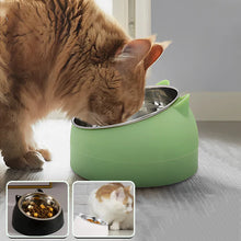 Load image into Gallery viewer, Elevated Cat Bowls, Anti-Slip and Tilted Design