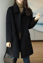 Load image into Gallery viewer, Women's Wool Winter Coat