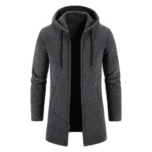 Load image into Gallery viewer, Wool jacket with hood for men