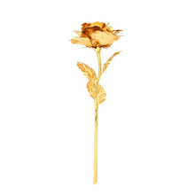 Load image into Gallery viewer, Preserved Real Rose with 24K Gold Plating and Gift Box, 11 to 12 Inches