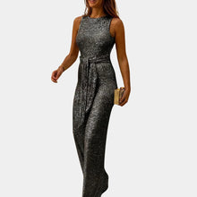 Load image into Gallery viewer, Glitter jumpsuit for women