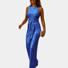 Load image into Gallery viewer, Glitter jumpsuit for women