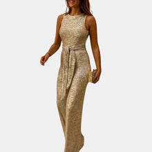 Load image into Gallery viewer, Glitter jumpsuit for women