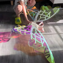 Load image into Gallery viewer, Electric Colorful Kids / Adults LED Fairy Wings Costume