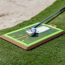 Load image into Gallery viewer, Golf Swing Training Mat with Sequin Divot Feedback for Indoor and Outdoor Practice