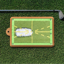Load image into Gallery viewer, Golf Swing Training Mat with Sequin Divot Feedback for Indoor and Outdoor Practice