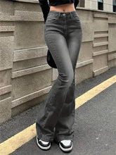Load image into Gallery viewer, High Waist Straight Jeans