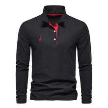 Load image into Gallery viewer, Long Sleeve Polo Shirt