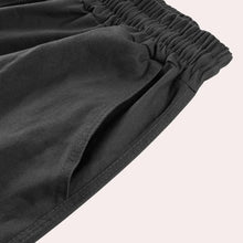 Load image into Gallery viewer, Mens Straight Fit Cargo Pants with Drawstring Waist, Ankle Ties and Multiple Pockets