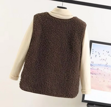 Load image into Gallery viewer, winter fleece vest