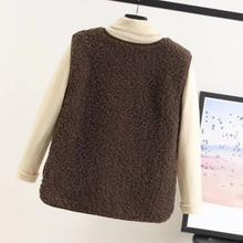 Load image into Gallery viewer, winter fleece vest