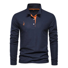 Load image into Gallery viewer, Long Sleeve Polo Shirt