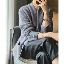 Load image into Gallery viewer, Sweater Jacket with Thick Fabric and Dual Side Pockets for Winter