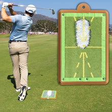 Load image into Gallery viewer, Golf Swing Training Mat with Sequin Divot Feedback for Indoor and Outdoor Practice