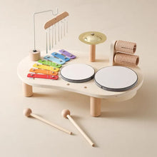 Load image into Gallery viewer, Wooden Kids Music Station, Creative Musical Instrument Set