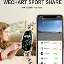 Load image into Gallery viewer, Fitness Bracelet with Heart Rate Monitor and Color Touchscreen, Blood Oxygen Tracking