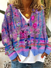 Load image into Gallery viewer, Retro cardigan for women