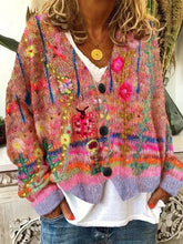 Load image into Gallery viewer, Retro cardigan for women