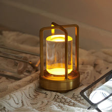 Load image into Gallery viewer, Rechargeable Table Lamp with Touch Dimming and Dual Direction Lighting