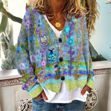 Load image into Gallery viewer, Retro cardigan for women